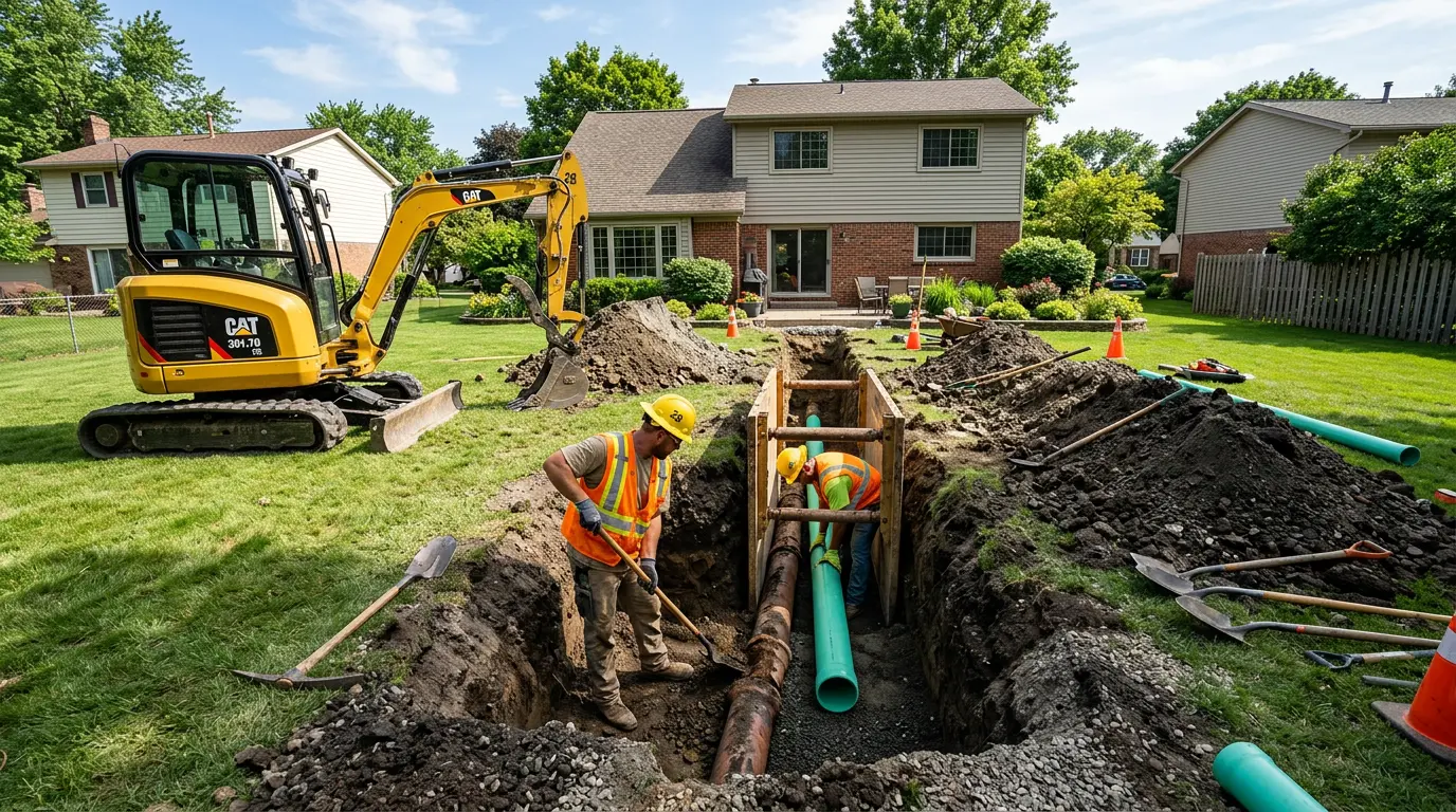 Sewer Line Cleaning in Cherry Valley, CA